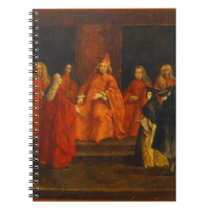 Cuaderno El dux Grimani en su trono