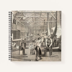 Cuaderno El Edificio Interior De H.C. Redington & Company