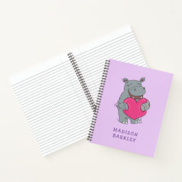 Cuaderno El El día de San Valentín chiquito de Hippo