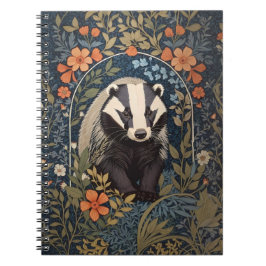 Cuaderno El elegante William Morris inspiró a Badger