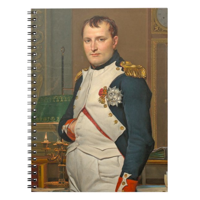 Cuaderno El emperador Napoleon en su estudio en el (Frente)
