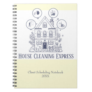 Cuaderno El encanto de los servicios domésticos de limpieza