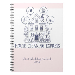 Cuaderno El encanto de los servicios domésticos de limpieza