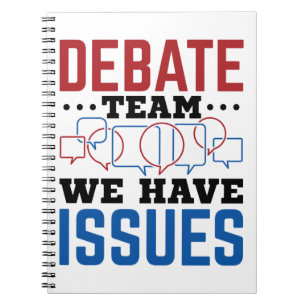 Cuaderno El equipo de debate tenemos temas divertidos en el