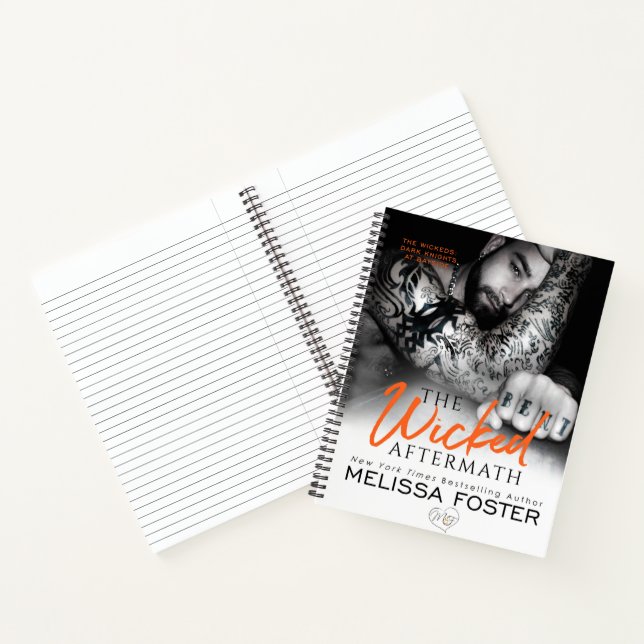 Cuaderno El equipo portátil Wicks Aftermath de 8,5" x 11" (Interior)