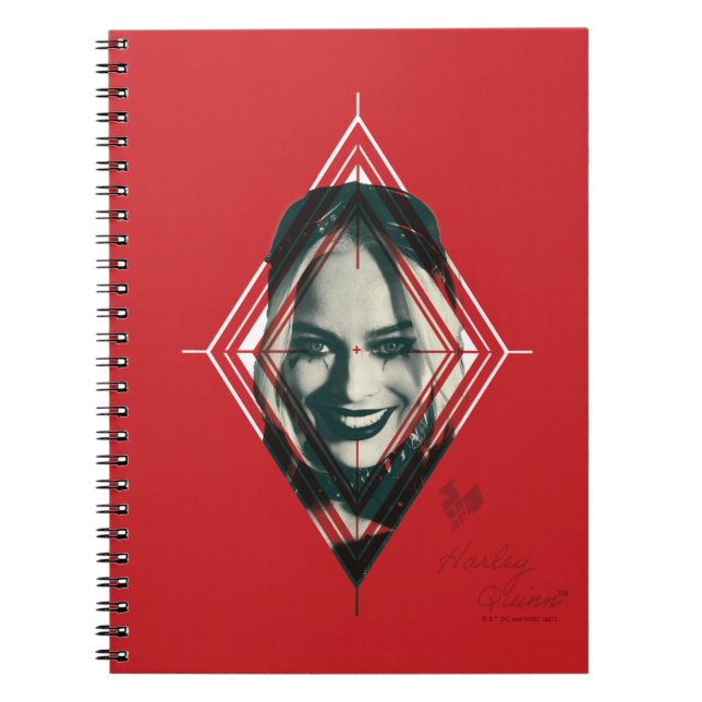 Cuaderno El escuadrón suicida | Harley Quinn Diamond Target (Frente)