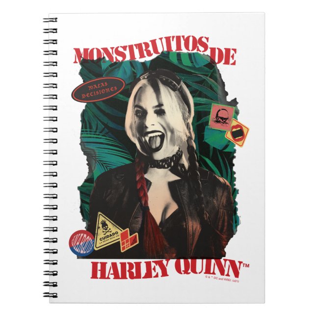 Cuaderno El escuadrón suicida | Harley Quinn Winking (Frente)