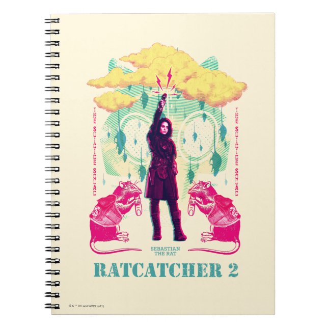 Cuaderno El escuadrón suicida | Ilustracion Ratcatcher 2 (Frente)