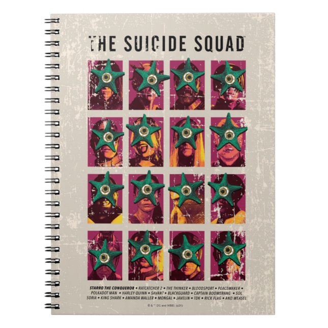 Cuaderno El escuadrón suicida | Starro Squad Edition (Frente)