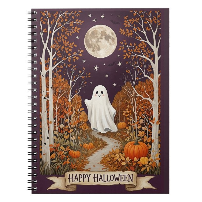 Cuaderno El Espíritu Amistoso del Otoño (Frente)