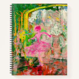Cuaderno El estalker - Neon Ballet Chaos