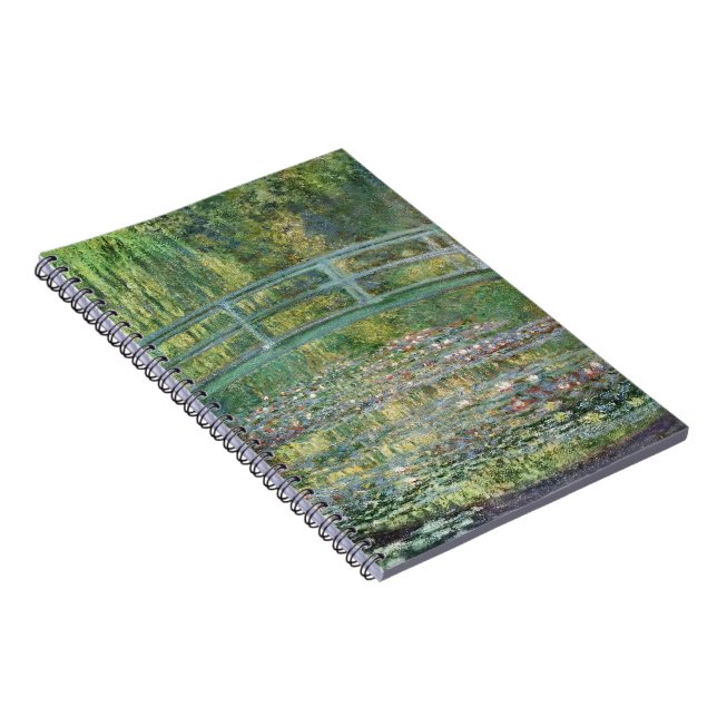 Cuaderno El estanque de lirio de agua | Pintura francesa vi (Lado Derecho)