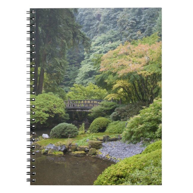 Cuaderno El estanque paseo con puente lunar (Frente)