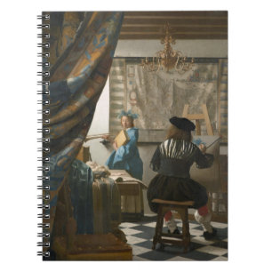 Cuaderno El estudio del artista, c.1665-66 (aceite en lona)