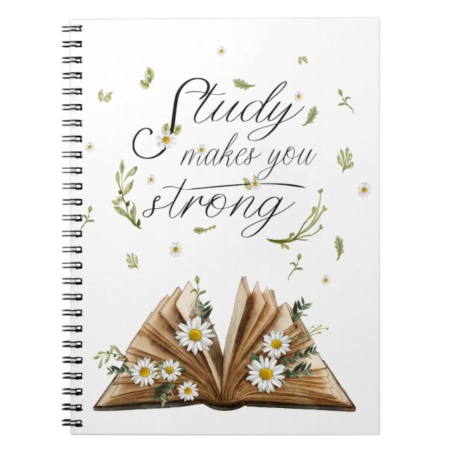 Cuaderno El estudio te hace un regalo fuerte para el pioner (Frente)