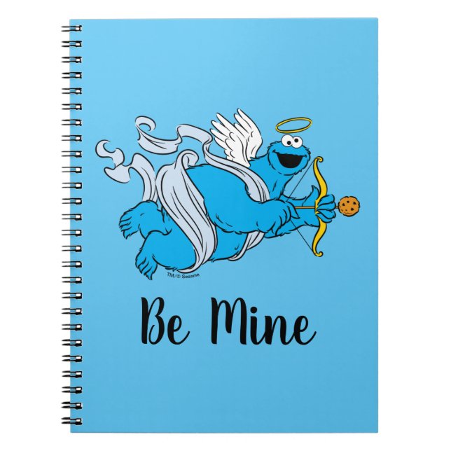 Cuaderno El estúpido de Cookie Monster Valentine (Frente)