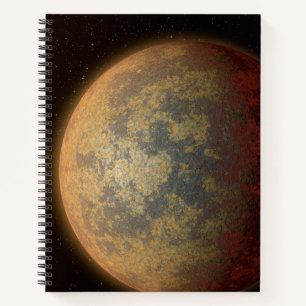 Cuaderno El Exoplaneta Rocky Caliente Hd 219134 B.