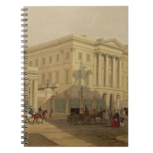 Cuaderno El exterior de la casa de Apsley, 1853, por J.