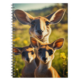 Cuaderno El extraño clan canguro