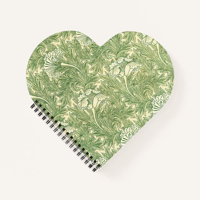 Cuaderno El famoso patrón de William Morris en Tulip (Anverso)