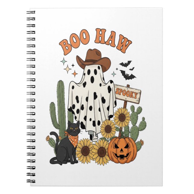 Cuaderno El fantasma de la vaca fantasma occidental-diverti (Frente)