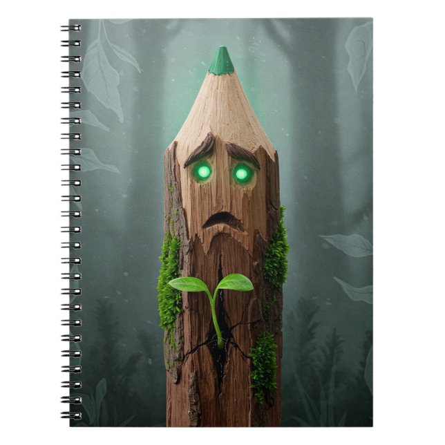 Cuaderno El fantasma del bosque (Frente)