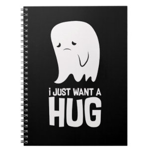Cuaderno El fantasma triste lindo apenas quiere un abrazo