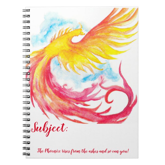 Cuaderno El Fénix (Frente)