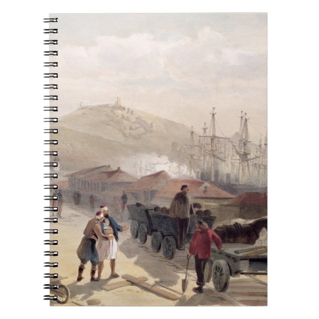 Cuaderno El ferrocarril en Balaklava, placa 'de Seat de (Frente)