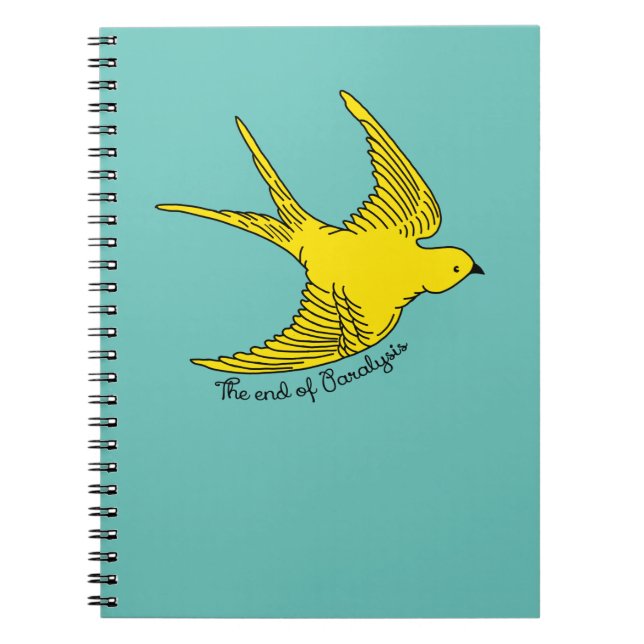 Cuaderno El fin de la parálisis en el bloc de notas de pája (Frente)