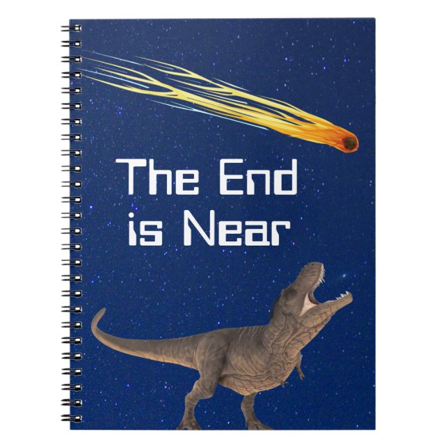 Cuaderno El Fin De Los Dinosaurios Meteorológicos Está Cerc (Frente)