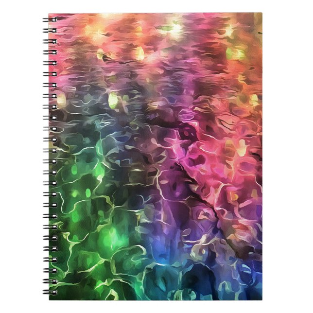 Cuaderno El Fin Del Arte Abstracto Del Arcoiris (Frente)