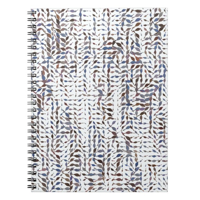 Cuaderno El fondo conceptual deja un patrón de dibujo. Estí (Frente)