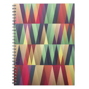 Cuaderno El fondo sin igual con muchos trianglesstreet, art