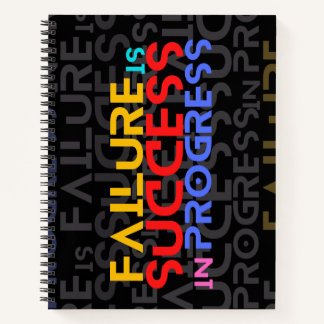 Cuaderno El Fracaso Es Éxito En Las Citas Motivacionales En