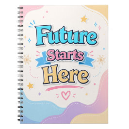 Cuaderno El Futuro Comienza Aquí - Inspirador Esco