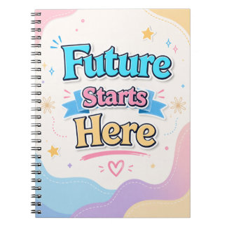 Cuaderno El Futuro Comienza Aquí - Inspirador Esco