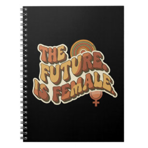 Cuaderno El Futuro es Femenino Tipografía Feminista Retro 7