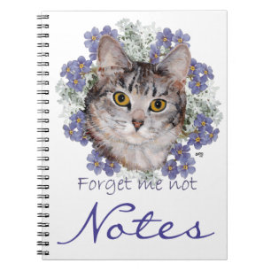 Cuaderno El gato de Tabby me olvida no