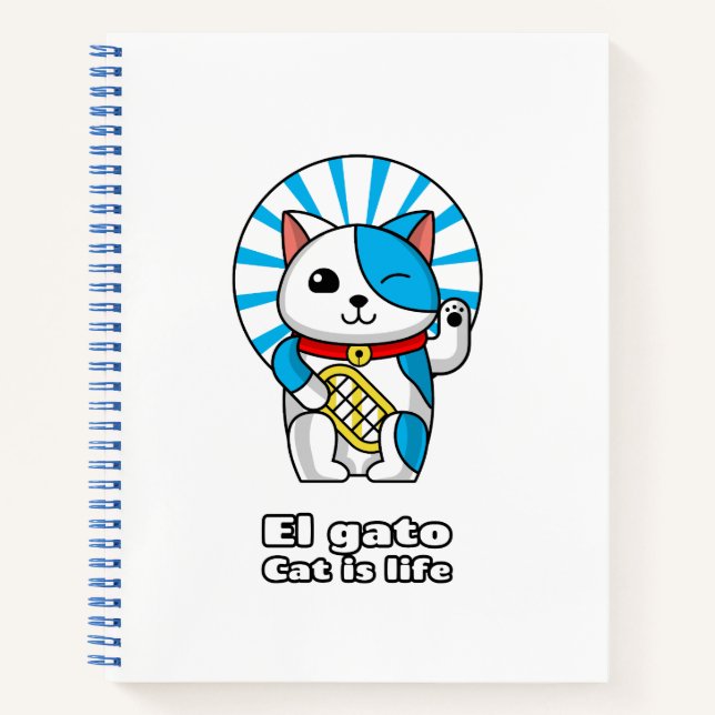 Cuaderno ¡El Gato, el gato por tu vida! (Anverso)