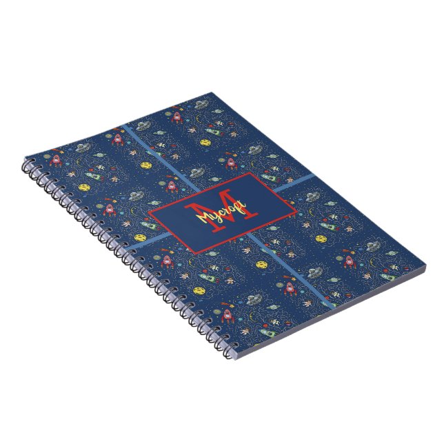 Cuaderno El gato está en el espacio (Lado Derecho)