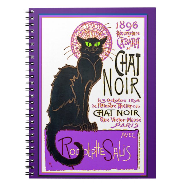 Cuaderno El gato negro (Frente)