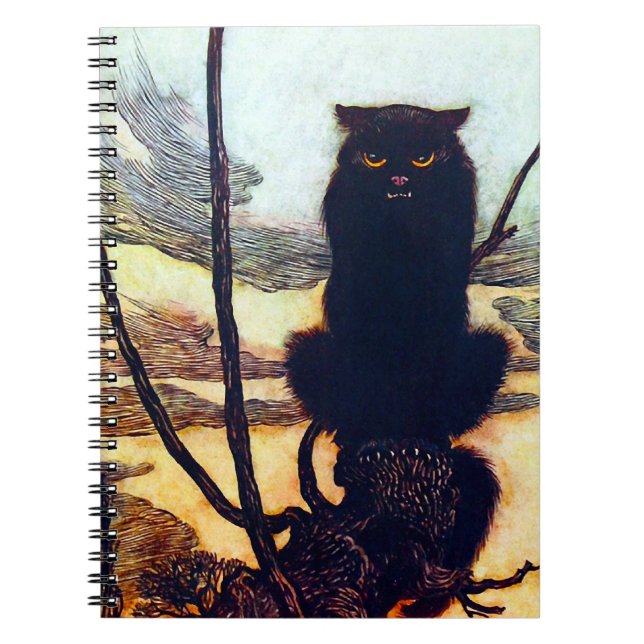 Cuaderno El gato negro (Frente)
