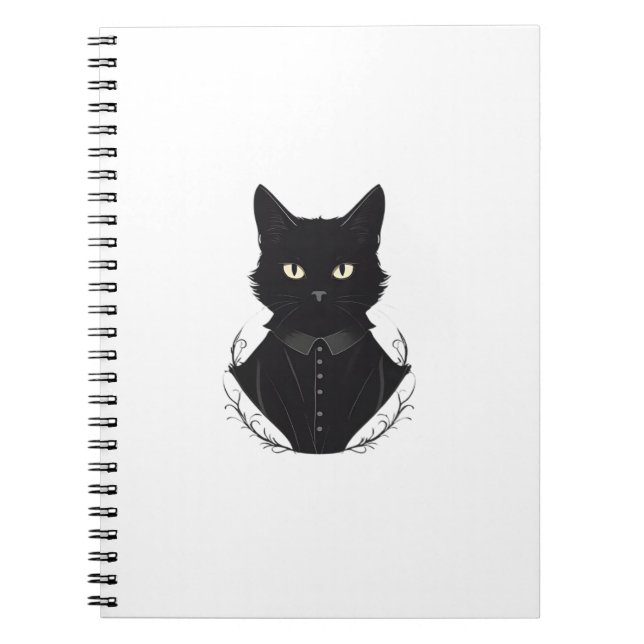 Cuaderno El gato negro encantado de Salem (Frente)