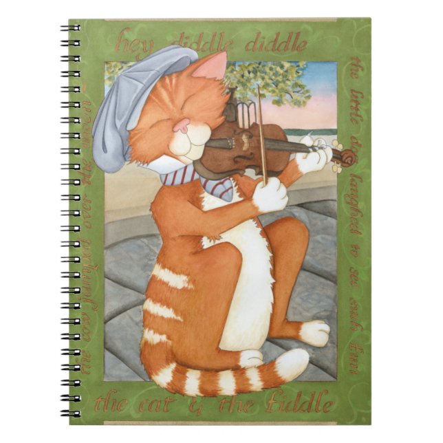 Cuaderno El gato y el violín (Frente)