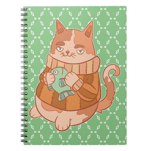 Cuaderno El Gato y Pez (Frente)