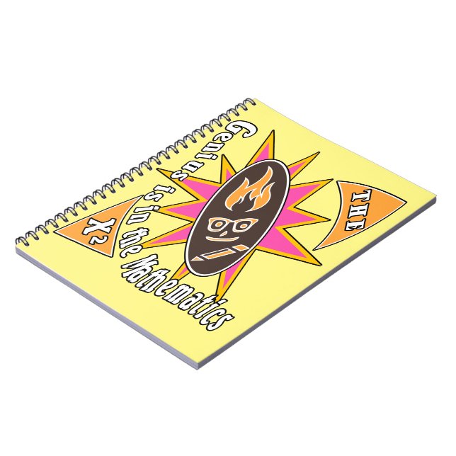 Cuaderno El genio está en las matemáticas (Lado Izquierdo)