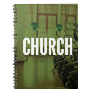 Cuaderno El Gimnasio Es Mi Iglesia - Motivación De La Forma