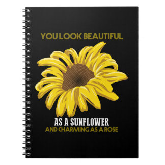 Cuaderno El Girasol Se Ve Hermoso Como Un Girasol