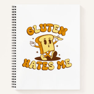 Cuaderno El gluten me odia